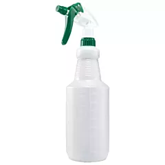 Winco 28 Oz Plastic Spray Bottle, Green(PSR-9)