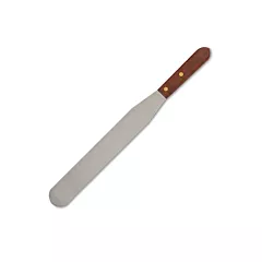 Browne Icing Spatula, Stainless Steel and Wood, 10