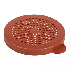 Cambro Camwear Medium Ground Shaker Lid, Rose - 96SKRLM408