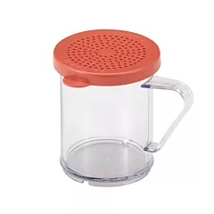Cambro 10 Oz Shaker / Dredger with Medium Ground Lid - 96SKRM135