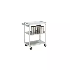 Vollrath Three Tier Utility Cart, Stainless Steel - 27.5
