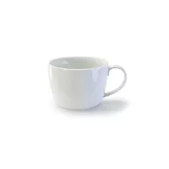 BIA Porcelain Cafe Au Lait Cup, White, 18 oz - 903047WH 055/