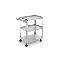 Vollrath Three Tier Knock Down Utility Cart, Stainless Steel - 27.5
