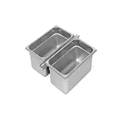 Browne steam table pan, 1/4 size, 2.5