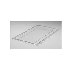 Cambro camwear food pan flat couvercle, full size, clear - 025/10c
