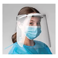 ProtectOn Sterilizable Clear Face Shield Blue, Each (VM195-1005BL)