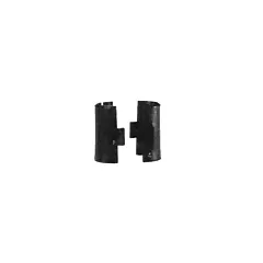 Metro Super Erecta Plastic Split Post Sleeves, Black, 4 /Pack