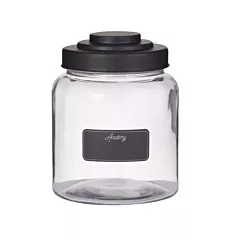 David Shaw 2.6 Litre Glass Jar with Chalkboard Label