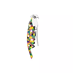 Alessi Parrot Ouvre-Bouteille de Vin Style Sommelier, Multi Couleur