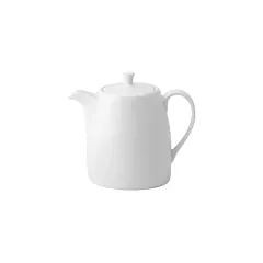 Anton Black 14 Oz Porcelain Teapot with Lid, 6 /Case