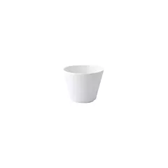 Anton Black 8 Oz Straight Sided Flared Bowl, White  6 /Case