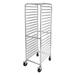 Winco Full Size 20 Tier End Load Sheet Pan Rack 3