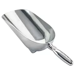 Winco 38.5 Oz Scoop, Aluminum