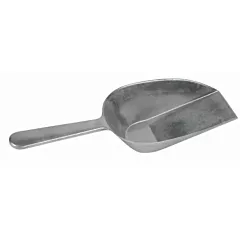 Winco 16 Oz Flat Bottom Aluminum Scoop - ASFB-16