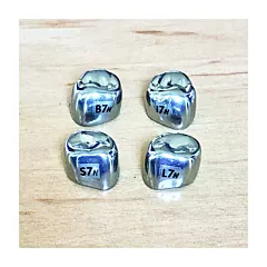 Acero Narrow Pediatric Crowns NA, 5/pkg