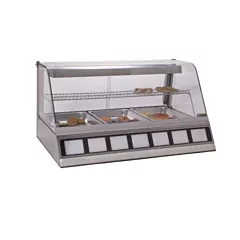 Antunes Countertop Curved Heated Deli Display Case