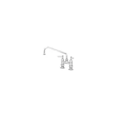 T&S Brass Deck Mount Mixing Faucet, 4