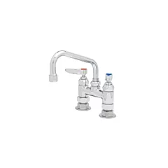 T&S Brass Deck Mount Mixing Faucet, 4
