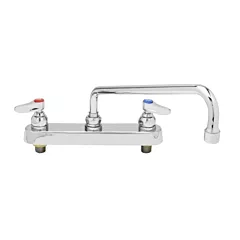 T&S Brass Deck Mount Faucet with 8