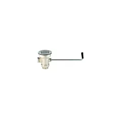T&S Brass Twist Handle Waste Valve Lever, 3.5