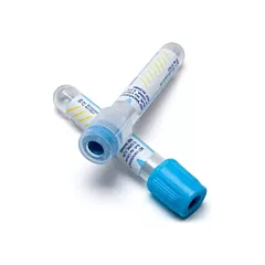 BD Vacutainer Plus Citrate Tube, Plastic, 1.8ml, Light Blue BD Hemogard Closure, Paper Label, 100/box