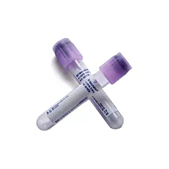BD Vacutainer Plus EDTA Whole Blood Tube, Plastic, 4 mL, Lavender BD Hemogard Closure, Paper Label, 100/box
