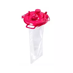 Bemis 3000cc Quick-Fit Suction Liner with Red Lid
