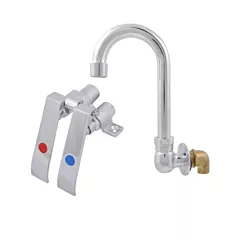 BK Resources Dual Pedal Knee Valve with 3.5