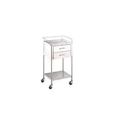 Blickman Utility Table Stainless Steel 2-Drawer