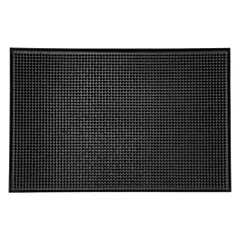 Winco Bar Service Mat, Black, 18