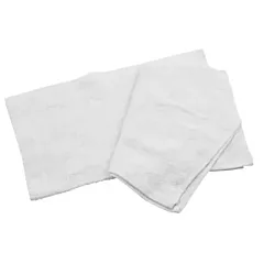 Winco White Cotton Towel, 16