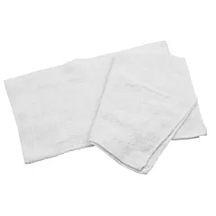 Winco White Cotton Towel, 16