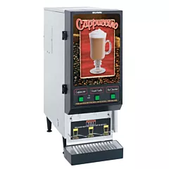 Bunn FMD-3 Hot Beverage Dispenser with 3 Hoppers, 83 Cups /Hour - Stainless
