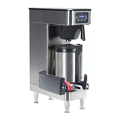 Bunn ICB Infusion Soft Heat Coffee Brewer, Stainless Steel