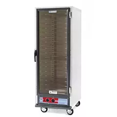 Metro Full Size Non-Insulated Mobile Heated Cabinet with 18 Pan Capacity - C519-HFC-4