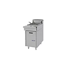 Garland Cuisine 35 lb Heavy Duty Floor Fryer with Thermostat Controls Natural Gas 110,000 BTU