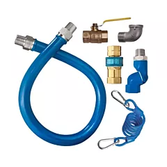 Dormont Fast Swivel Max Gas Hose Connector Kit 0.75