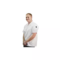 Chef Revival Cook Shirt, White, Medium(CS006WH-M)