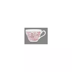Churchill Vintage Prints 7 Oz Georgian Tea Cup, Cranberry Willow 12 /Case -  CWL GTC7