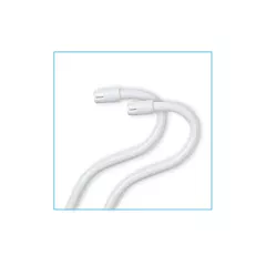 Cheeta Saliva Ejectors White with White Tip, 100/bag