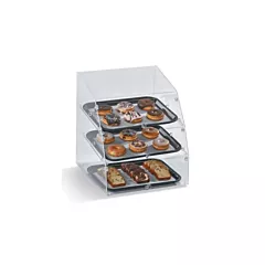 Vollrath 3 Tier Acrylic Bakery Display Case, 18.5