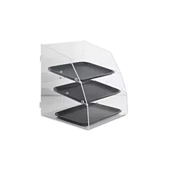 Vollrath 3 Tier Acrylic Bakery Display Case, 19