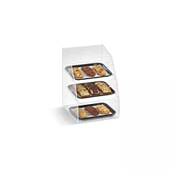 Vollrath 3 Tier Acrylic Bakery Display Case, 14.5