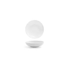 Front Of The House Harmony 16 Oz Low Round Bowl, White 12 /Case