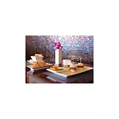 Front Of The House Kyoto 16 Oz Tall Square Bowl, White 6 /Case(DBO085WHP22)