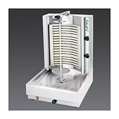 Visvardis 4 Burner Gyro / Shawarma Machine, 66-100 lb Capacity