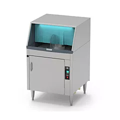Moyer Diebel Rotary Undercounter Glasswasher with Drain Tray and LCD Display