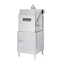 Champion Door Type High Temperature Dishwasher, 40 Racks /Hour