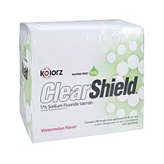 DMG Kolorz ClearShield 5% Sodium Fluoride Varnish,  200/pkg