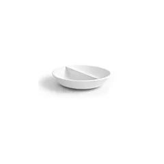 Front Of The House Monaco 4 Oz Divided Ramekin, White 12 /Case